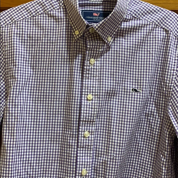 Men’s Small Vineyard Vines slim fit whale shirt - Picture 2 of 2